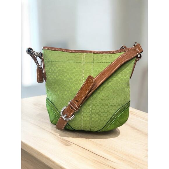 Y2K Coach Mini Signature Small Swing Pack Bag - Picture 11 of 11